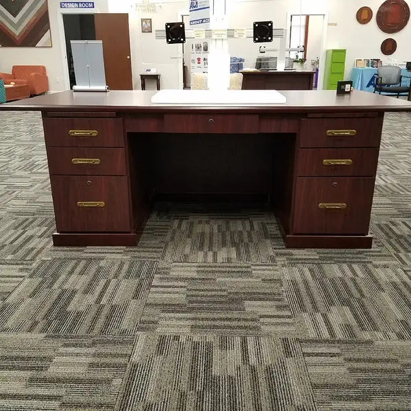 Senior Executive Mahogany Desk