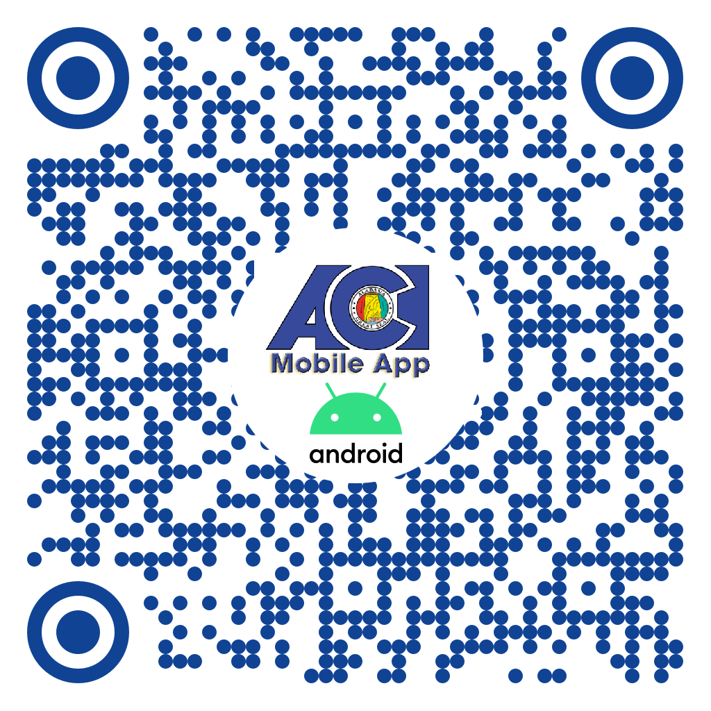 Scan to download ACI app on Google Play