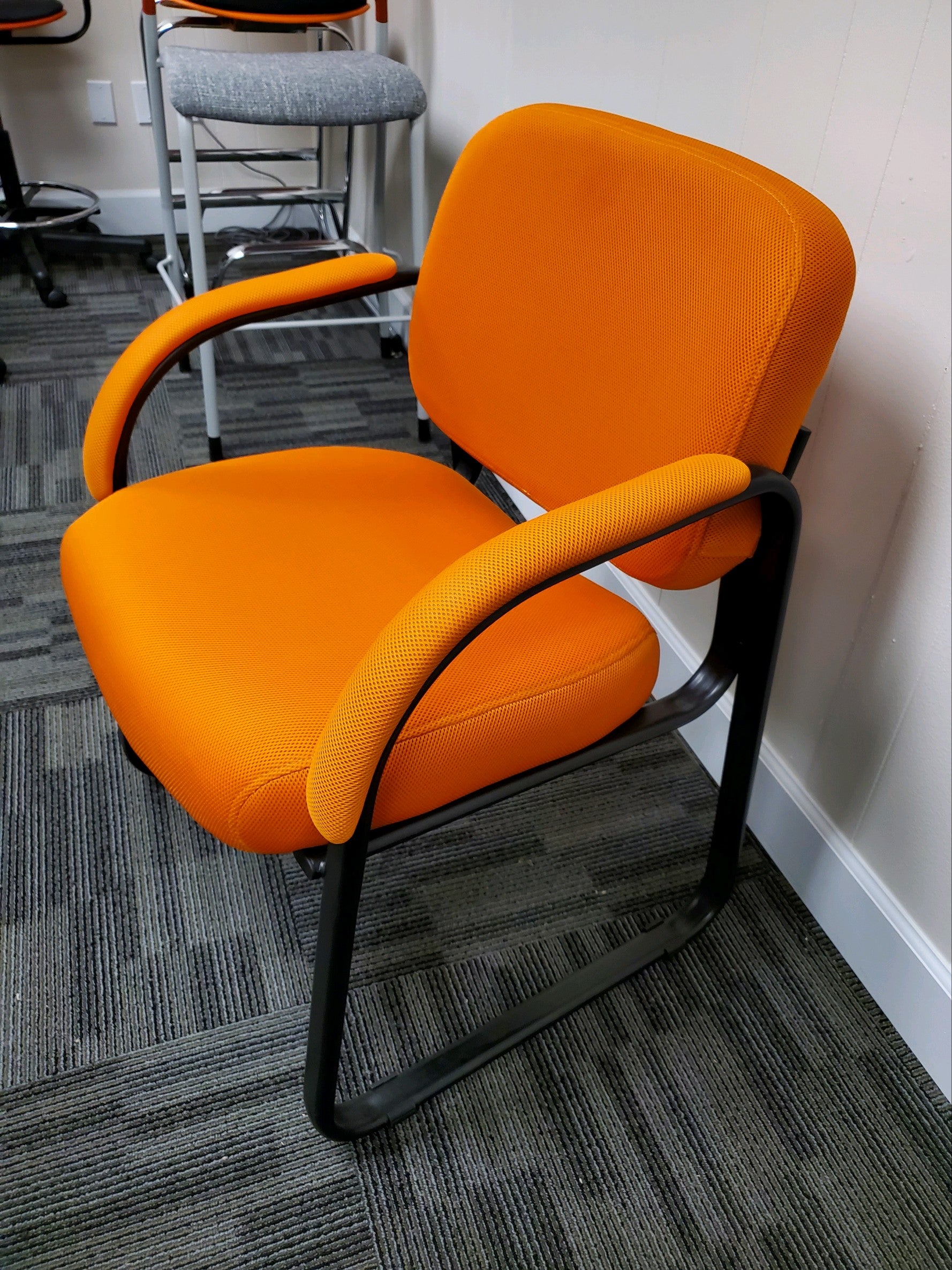 Irving Guest Chair - Orange