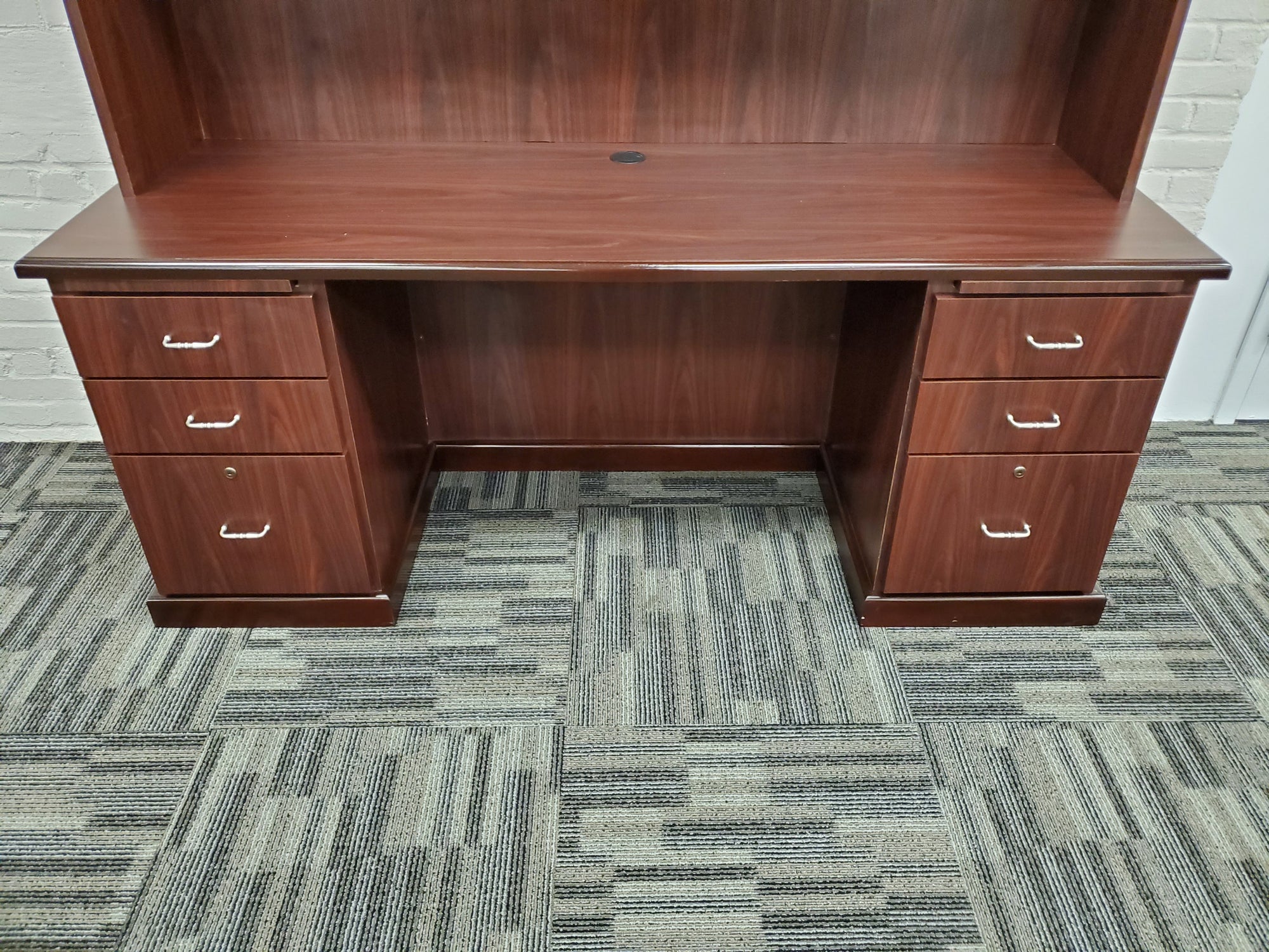 Kneespace Credenza with Drawers