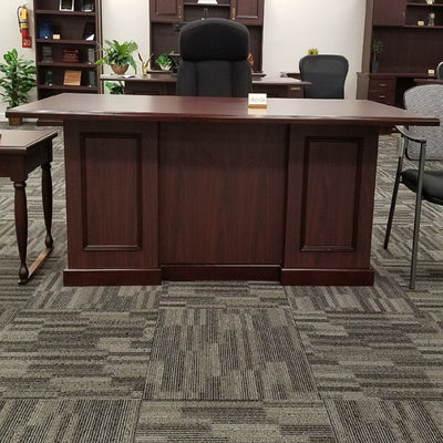 Junior Executive Mahogany Desk